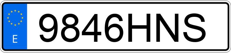 Numer rejestracyjny 9846HNS posiada NISSAN QASHQAI Numer rejestracyjny 9846HNS posiada NISSAN QASHQAI