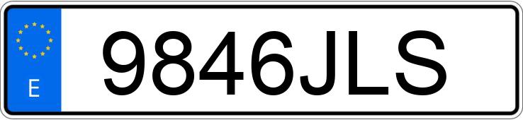 Numer rejestracyjny 9846JLS posiada IVECO A Numer rejestracyjny 9846JLS posiada IVECO A