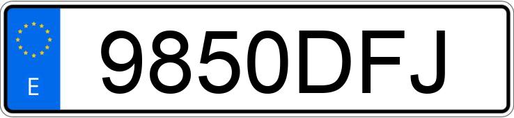 Numer rejestracyjny 9850DFJ posiada RENAULT MAGNUM INTEGRAL