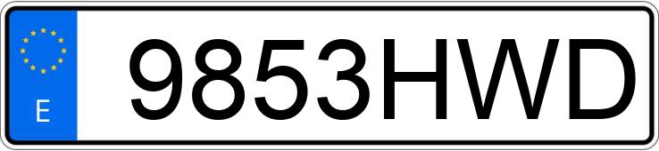 Numer rejestracyjny 9853HWD posiada AUDI A4 Numer rejestracyjny 9853HWD posiada AUDI A4