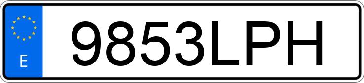 Numer rejestracyjny 9853LPH posiada MINI MINI