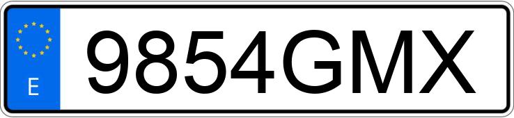 Numer rejestracyjny 9854GMX posiada FORD S-MAX Numer rejestracyjny 9854GMX posiada FORD S-MAX