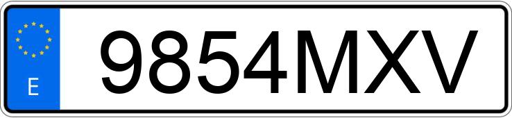 Numer rejestracyjny 9854MXV posiada CITROEN JUMPER