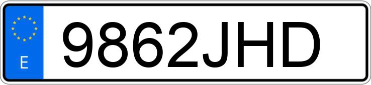 Numer rejestracyjny 9862JHD posiada SKODA OCTAVIA Numer rejestracyjny 9862JHD posiada SKODA OCTAVIA