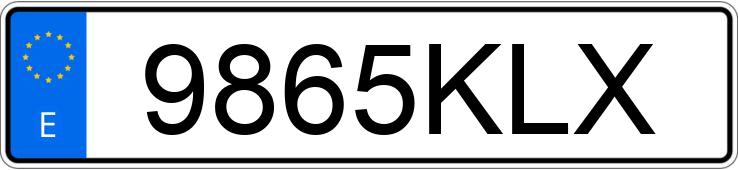 Numer rejestracyjny 9865KLX posiada VOLKSWAGEN TIGUAN 1.4 TSI 125 EDITION 2WD