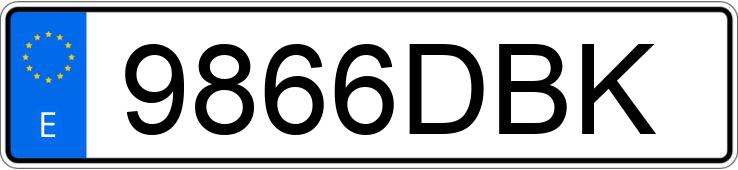 Numer rejestracyjny 9866DBK posiada ALFA ROMEO GT Numer rejestracyjny 9866DBK posiada ALFA ROMEO GT