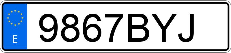 Numer rejestracyjny 9867BYJ posiada BMW SERIE 3 Numer rejestracyjny 9867BYJ posiada BMW SERIE 3