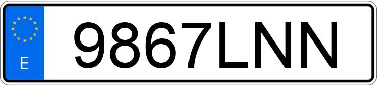 Numer rejestracyjny 9867LNN posiada RENAULT KADJAR