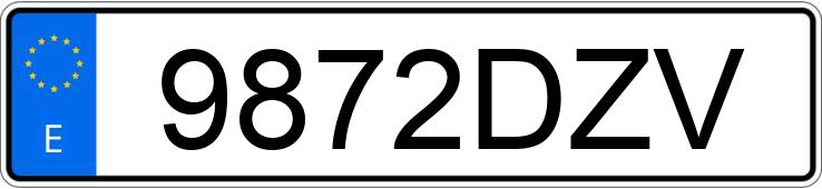 Numer rejestracyjny 9872DZV posiada TRIUMPH BONNEVILLE Numer rejestracyjny 9872DZV posiada TRIUMPH BONNEVILLE