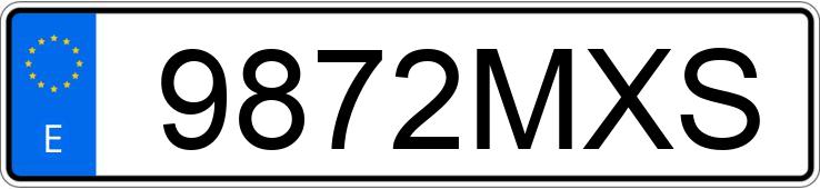 Numer rejestracyjny 9872MXS posiada MERCEDES E (212-207)