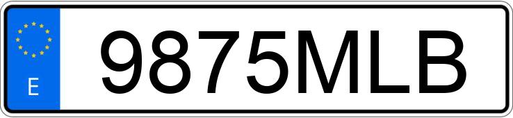 Numer rejestracyjny 9875MLB posiada PORSCHE TAYCAN Numer rejestracyjny 9875MLB posiada PORSCHE TAYCAN
