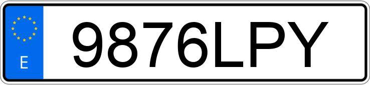 Numer rejestracyjny 9876LPY posiada OPEL MOKKA