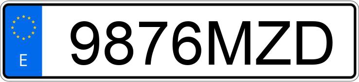 Numer rejestracyjny 9876MZD posiada CITROEN C1