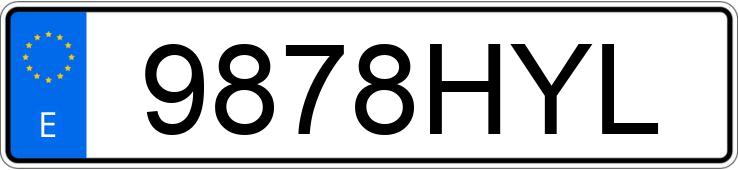 Numer rejestracyjny 9878HYL posiada LAND ROVER RANGE ROVER EVOQUE Numer rejestracyjny 9878HYL posiada LAND ROVER RANGE ROVER EVOQUE