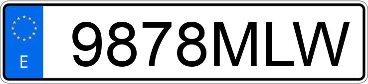 Numer rejestracyjny 9878MLW posiada TOYOTA YARIS CROSS