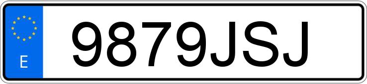 Numer rejestracyjny 9879JSJ posiada PEUGEOT 308