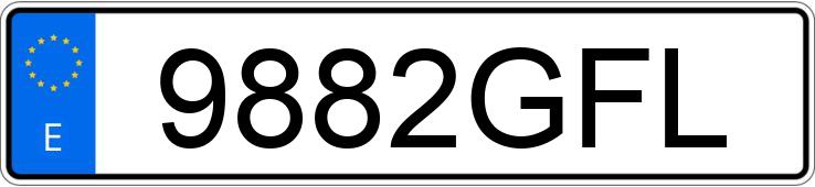 Numer rejestracyjny 9882GFL posiada BMW SERIE 3 Numer rejestracyjny 9882GFL posiada BMW SERIE 3