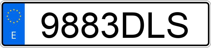 Numer rejestracyjny 9883DLS posiada PEUGEOT 406