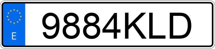 Numer rejestracyjny 9884KLD posiada SEAT LEON