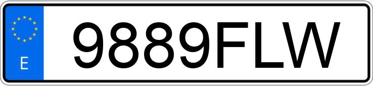 Numer rejestracyjny 9889FLW posiada RENAULT MEGANE Numer rejestracyjny 9889FLW posiada RENAULT MEGANE