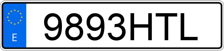 Numer rejestracyjny 9893HTL posiada RENAULT CLIO Numer rejestracyjny 9893HTL posiada RENAULT CLIO