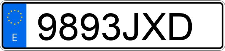 Numer rejestracyjny 9893JXD posiada CITROEN C4 CACTUS