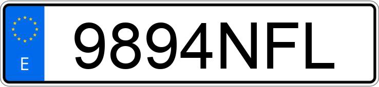Numer rejestracyjny 9894NFL posiada HYUNDAI I20 Numer rejestracyjny 9894NFL posiada HYUNDAI I20