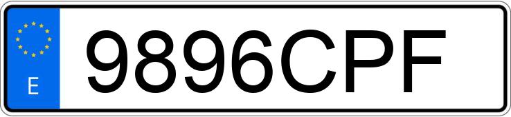 Numer rejestracyjny 9896CPF posiada CITROEN C3