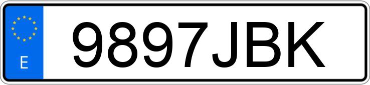 Numer rejestracyjny 9897JBK posiada NISSAN QASHQAI Numer rejestracyjny 9897JBK posiada NISSAN QASHQAI