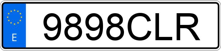 Numer rejestracyjny 9898CLR posiada BMW SERIE 3 E46 320I Numer rejestracyjny 9898CLR posiada BMW SERIE 3 E46 320I