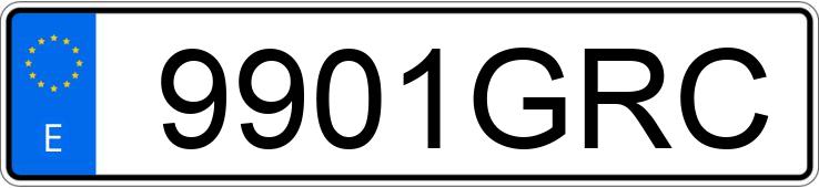 Le numéro d’enregistrement 9901GRC a CITROEN C3 1.4 FURIO Le numéro d’enregistrement 9901GRC a CITROEN C3 1.4 FURIO