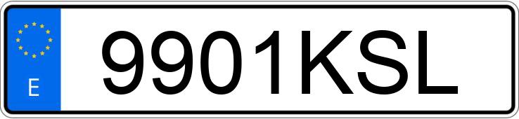 Numer rejestracyjny 9901KSL posiada VOLKSWAGEN T-ROC Numer rejestracyjny 9901KSL posiada VOLKSWAGEN T-ROC