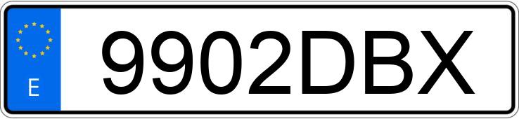 Numer rejestracyjny 9902DBX posiada PEUGEOT 407