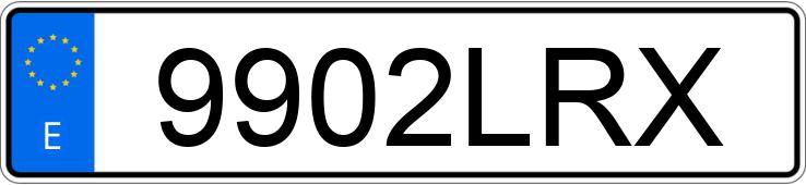Registreringsnummeret 9902LRX har FORD PUMA