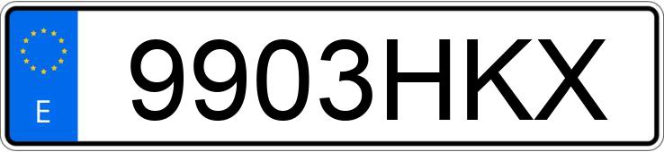 Numer rejestracyjny 9903HKX posiada CITROEN C5 Numer rejestracyjny 9903HKX posiada CITROEN C5