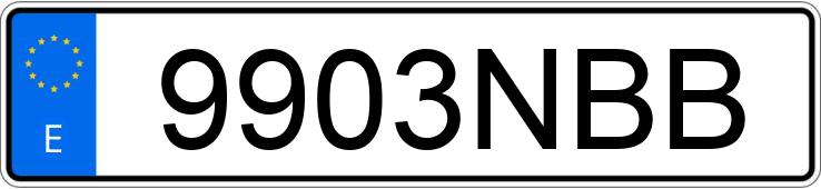 Numer rejestracyjny 9903NBB posiada MERCEDES GLS (167)