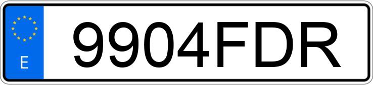 Numer rejestracyjny 9904FDR posiada OPEL ASTRA GTC