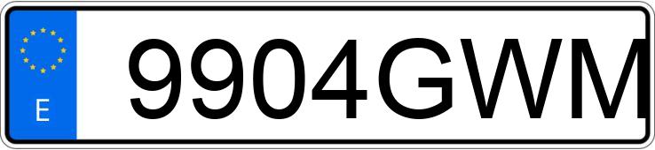 Numer rejestracyjny 9904GWM posiada IVECO A Numer rejestracyjny 9904GWM posiada IVECO A