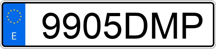 Numer rejestracyjny 9905DMP posiada FORD FOCUS Numer rejestracyjny 9905DMP posiada FORD FOCUS