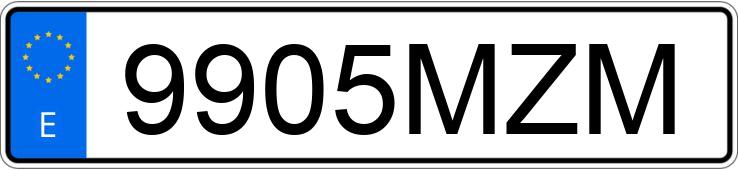 Numer rejestracyjny 9905MZM posiada BYD ATTO 3 Numer rejestracyjny 9905MZM posiada BYD ATTO 3