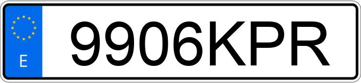 Numer rejestracyjny 9906KPR posiada MINI MINI
