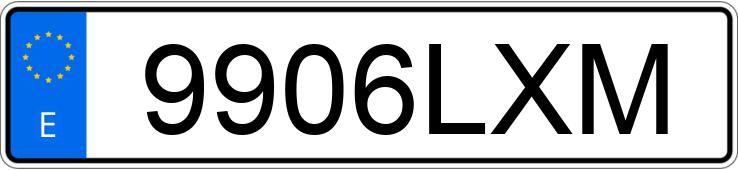 Numer rejestracyjny 9906LXM posiada OPEL CORSA