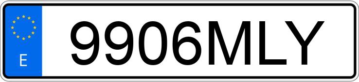 Numer rejestracyjny 9906MLY posiada OPEL CORSA