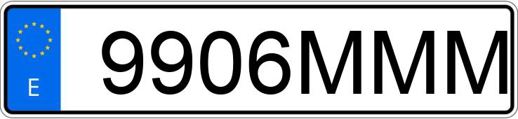 Numer rejestracyjny 9906MMM posiada CUPRA LEON Numer rejestracyjny 9906MMM posiada CUPRA LEON