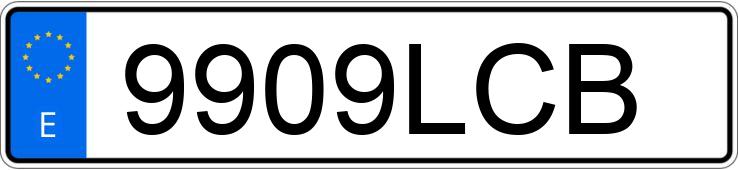 Numer rejestracyjny 9909LCB posiada MERCEDES CLA (118)