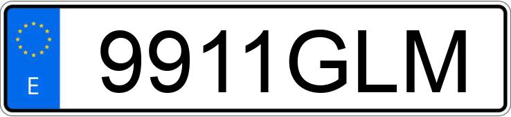 Numer rejestracyjny 9911GLM posiada HONDA CIVIC