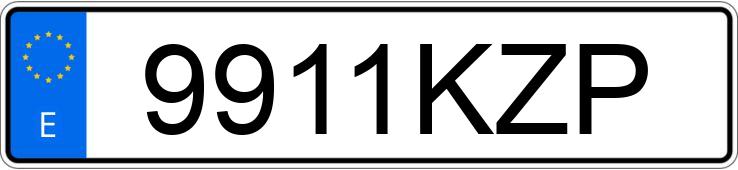 Numer rejestracyjny 9911KZP posiada CITROEN C3