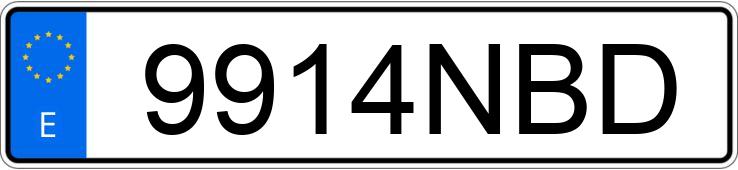 Numer rejestracyjny 9914NBD posiada ROMET R