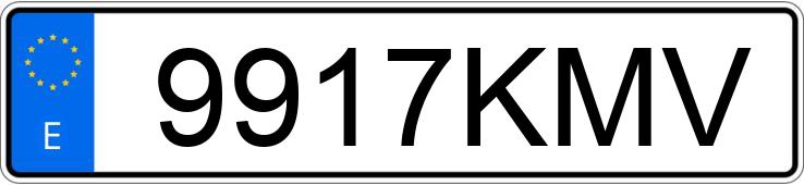 Numer rejestracyjny 9917KMV posiada FIAT 500X