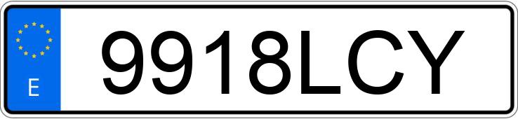 Numer rejestracyjny 9918LCY posiada MERCEDES GLS (166) Numer rejestracyjny 9918LCY posiada MERCEDES GLS (166)